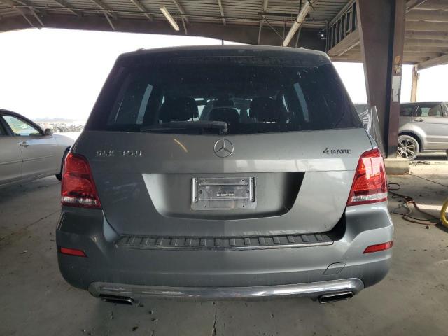 WDCGG8JBXFG398966 - 2015 MERCEDES-BENZ GLK 350 4MATIC SILVER photo 6