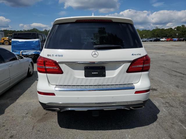 4JGDF6EEXHA789119 - 2017 MERCEDES-BENZ GLS 450 4MATIC WHITE photo 6