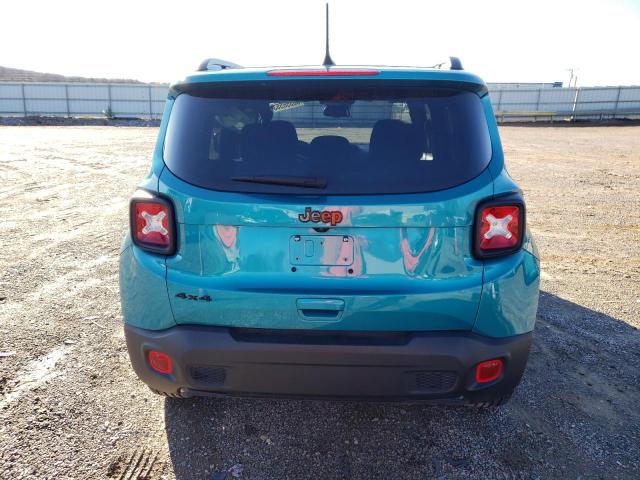 ZACNJDE12NPN48947 - 2022 JEEP RENEGADE ALTITUDE TURQUOISE photo 6