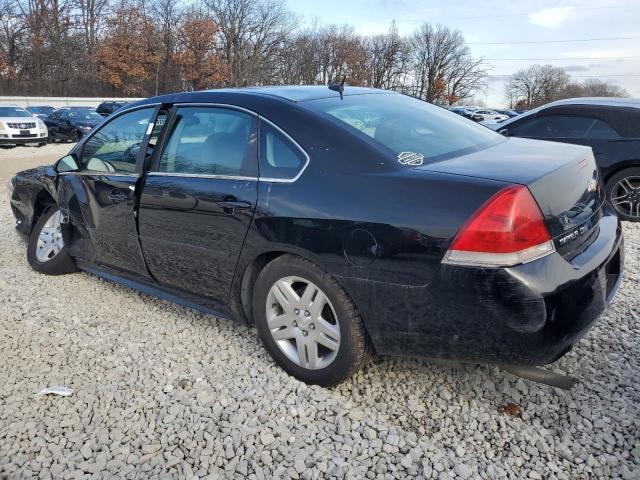 2G1WG5E30D1100169 - 2013 CHEVROLET IMPALA LT BLACK photo 2