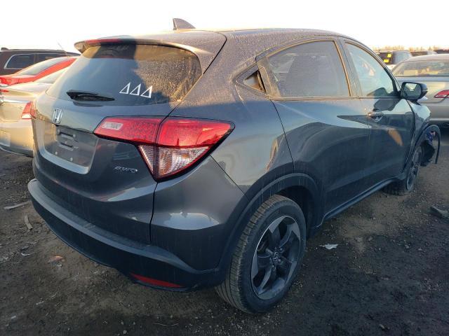 3CZRU6H5XJG722842 - 2018 HONDA HR-V EX GRAY photo 3