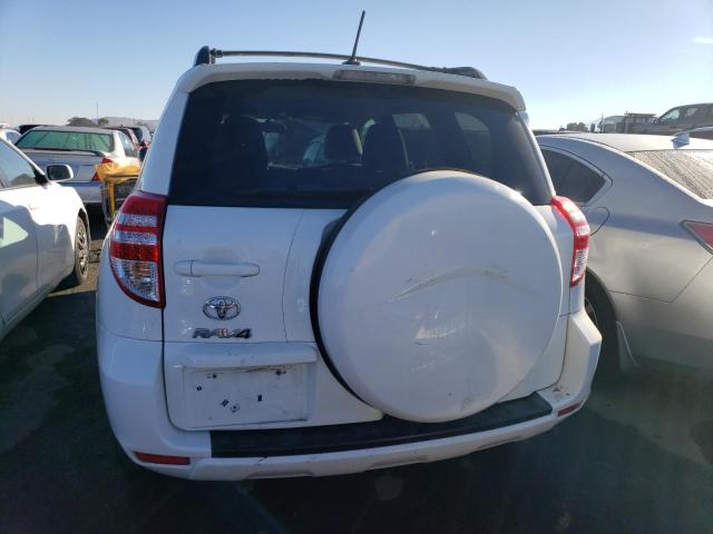 2T3ZF4DV6CW131176 - 2012 TOYOTA RAV4 WHITE photo 6