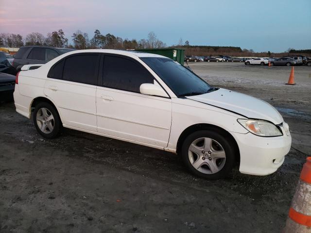 2HGES26754H516938 - 2004 HONDA CIVIC EX WHITE photo 4