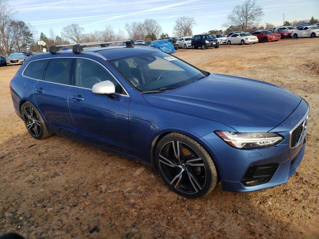 YV1102GM9J1055741 - 2018 VOLVO V90 T5 R-DESIGN BLUE photo 4