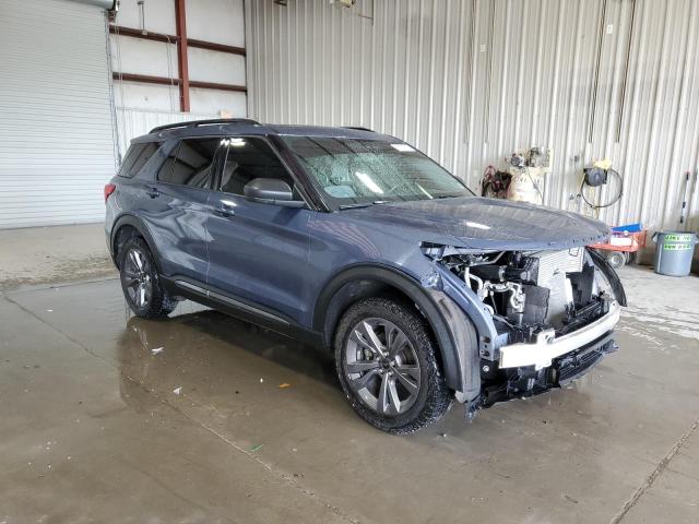 1FMSK8DH5MGA66067 - 2021 FORD EXPLORER XLT Bleu photo 4