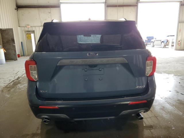 1FMSK8DH5MGA66067 - 2021 FORD EXPLORER XLT Bleu photo 6