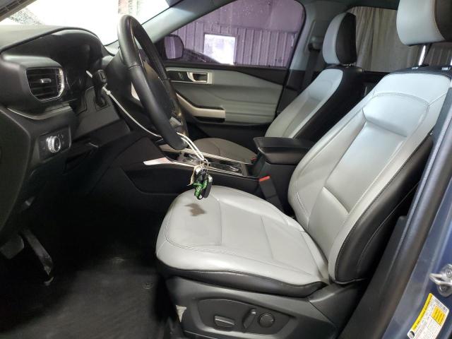 1FMSK8DH5MGA66067 - 2021 FORD EXPLORER XLT Bleu photo 7