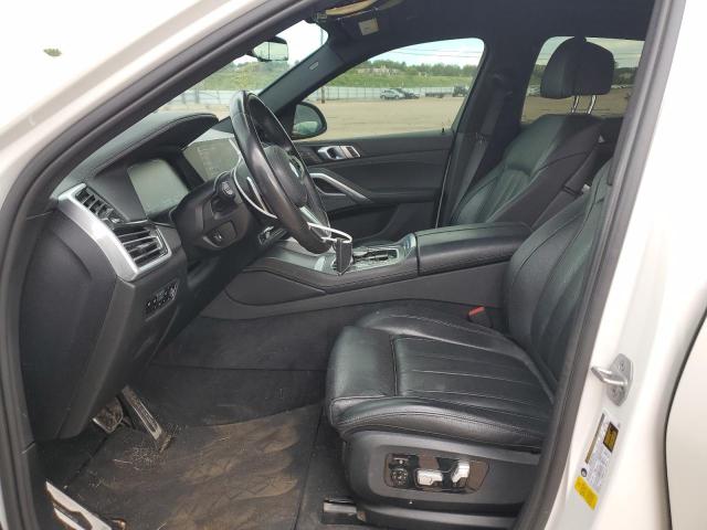 5UXCY4C07M9E05557 - 2021 BMW X6 SDRIVE 40I WHITE photo 7