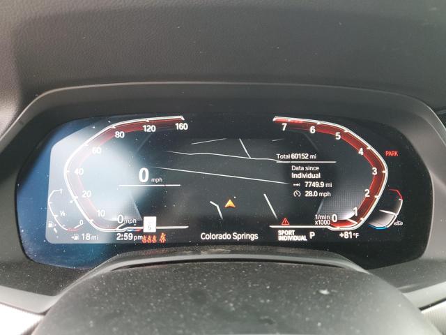 5UXCY4C07M9E05557 - 2021 BMW X6 SDRIVE 40I WHITE photo 9