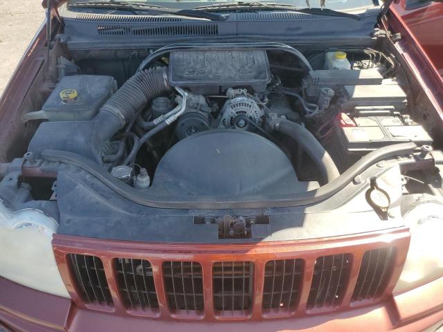 1J8GR48K47C614424 - 2007 JEEP GRAND CHEROKEE LAREDO BURGUNDY photo 12
