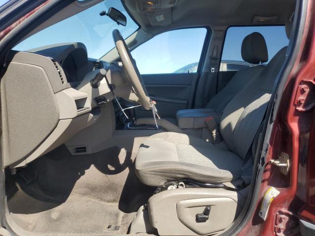 1J8GR48K47C614424 - 2007 JEEP GRAND CHEROKEE LAREDO BURGUNDY photo 7