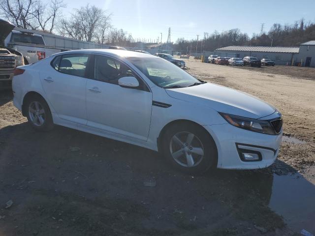 5XXGM4A71FG373187 - 2015 KIA OPTIMA LX WHITE photo 4