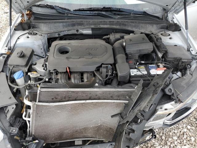 5XXGT4L32KG346295 - 2019 KIA OPTIMA LX SILVER photo 11