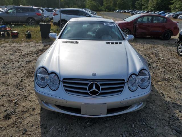 WDBSK75F63F061491 - 2003 MERCEDES-BENZ SL 500R SILVER photo 5