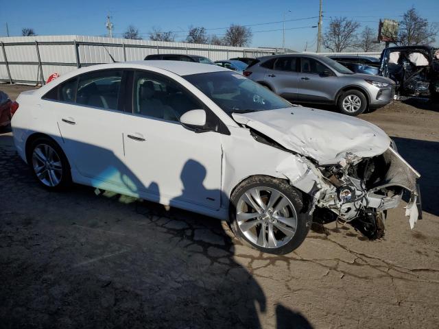 1G1PG5SB5E7391353 - 2014 CHEVROLET CRUZE LTZ WHITE photo 4