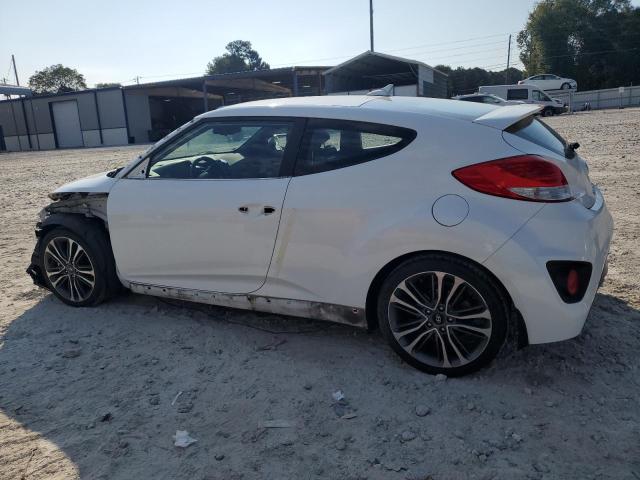 KMHTC6AE5GU275427 - 2016 HYUNDAI VELOSTER TURBO WHITE photo 2