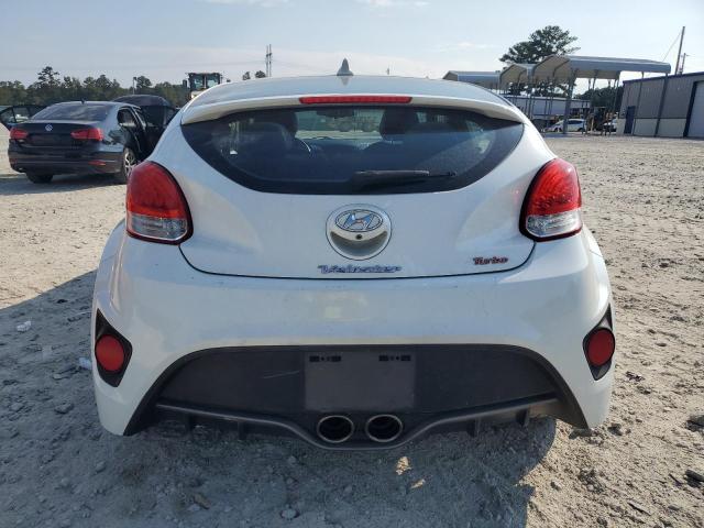 KMHTC6AE5GU275427 - 2016 HYUNDAI VELOSTER TURBO WHITE photo 6