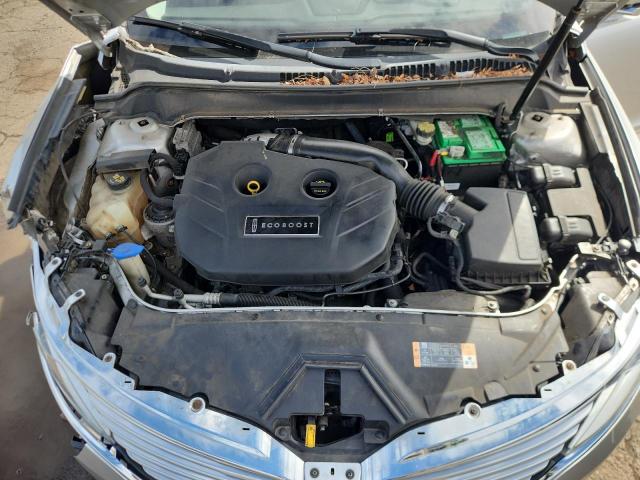 3LN6L2G98DR823603 - 2013 LINCOLN MKZ SILVER photo 11