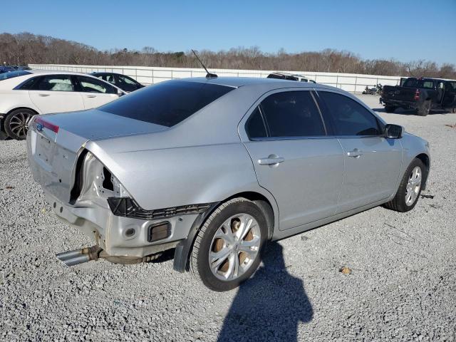 3FAHP0HA3CR308947 - 2012 FORD FUSION SE SILVER photo 3