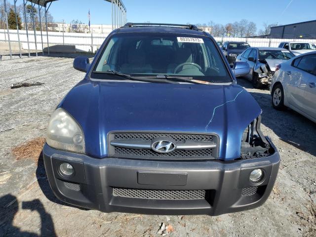 KM8JN12D76U379748 - 2006 HYUNDAI TUCSON GLS BLUE photo 5