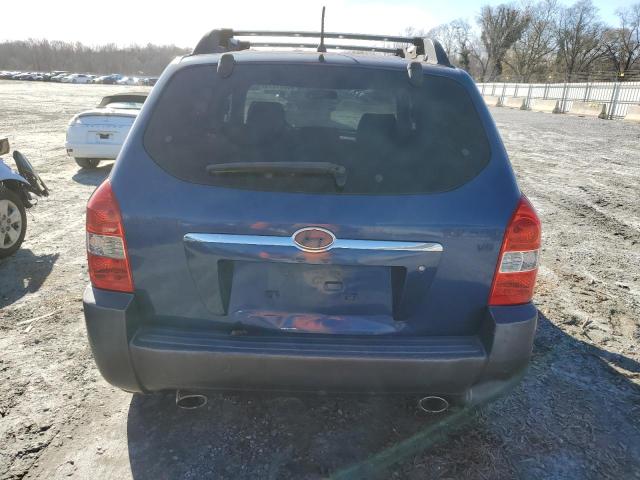 KM8JN12D76U379748 - 2006 HYUNDAI TUCSON GLS BLUE photo 6