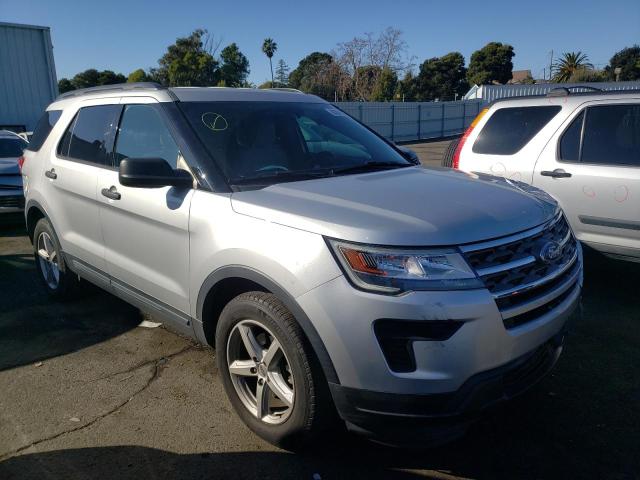 1FM5K7B89JGC73308 - 2018 FORD EXPLORER SILVER photo 4