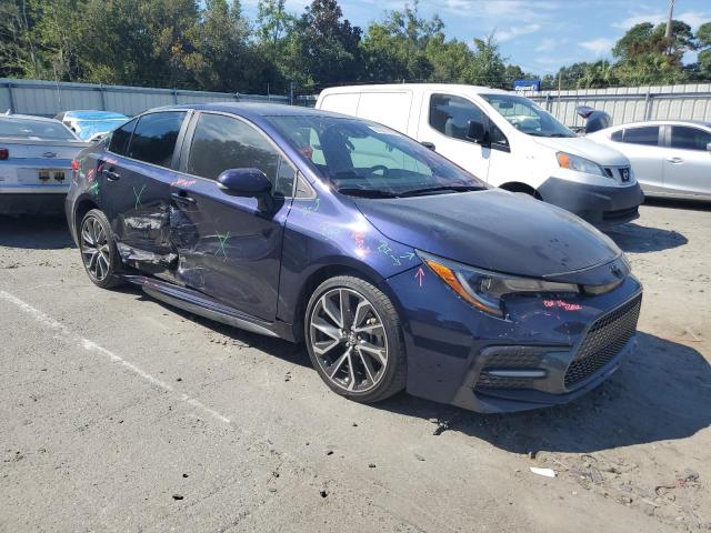 5YFS4MCE1NP139000 - 2022 TOYOTA COROLLA SE BLUE photo 4