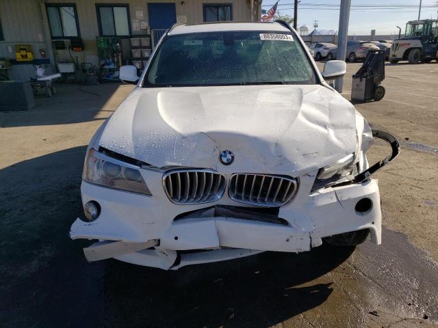 5UXWX9C59E0D14174 - 2014 BMW X3 XDRIVE28I WHITE photo 5