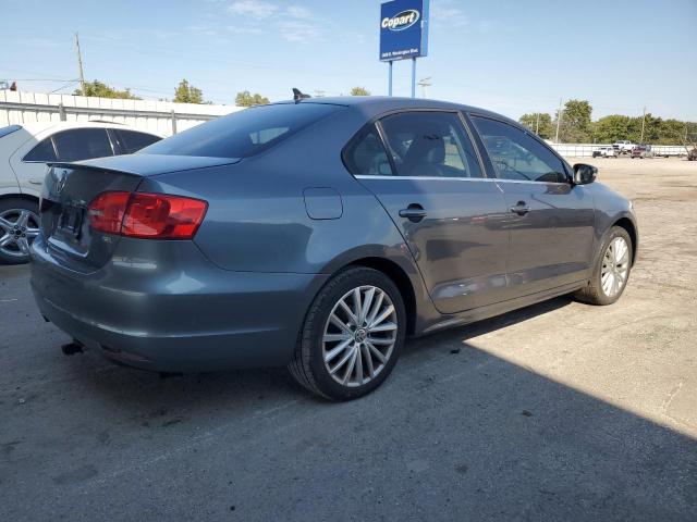3VWL07AJXEM425711 - 2014 VOLKSWAGEN JETTA SEL ნაცრისფერი ფოტო 3