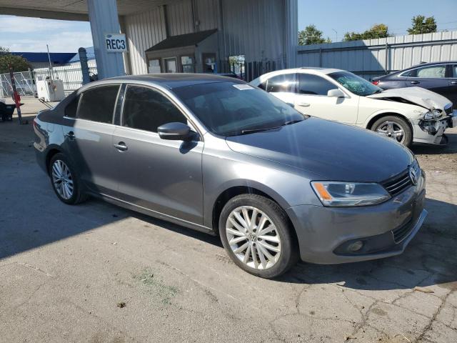 3VWL07AJXEM425711 - 2014 VOLKSWAGEN JETTA SEL ნაცრისფერი ფოტო 4