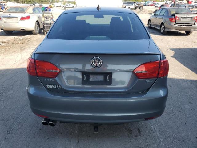 3VWL07AJXEM425711 - 2014 VOLKSWAGEN JETTA SEL ნაცრისფერი ფოტო 6