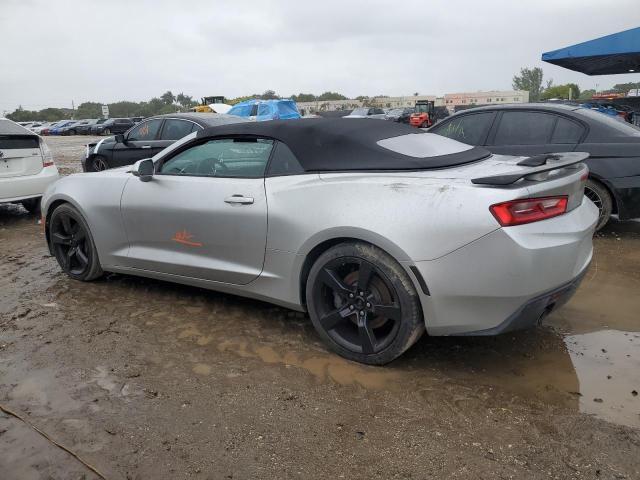 1G1FF3D75H0199746 - 2017 CHEVROLET CAMARO SS SILVER photo 2