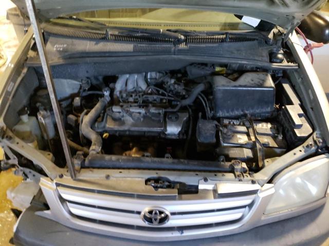 4T3ZF13CX1U327276 - 2001 TOYOTA SIENNA LE SILVER photo 12