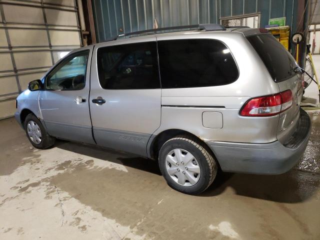 4T3ZF13CX1U327276 - 2001 TOYOTA SIENNA LE SILVER photo 2