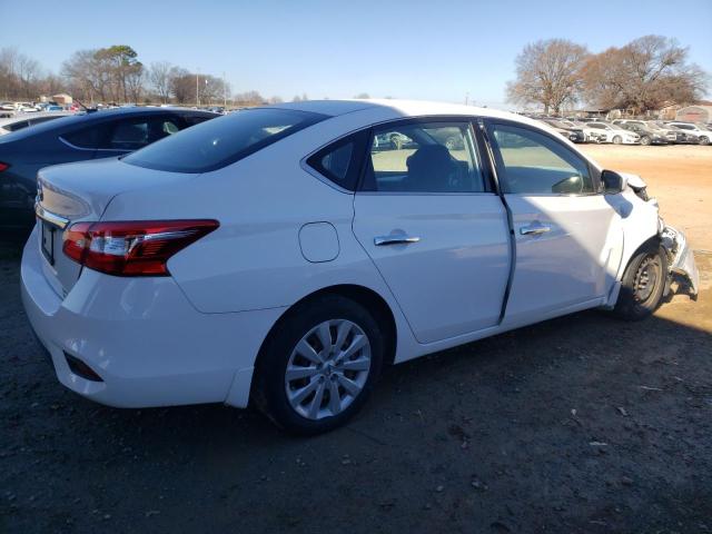 3N1AB7AP9HY344532 - 2017 NISSAN SENTRA S WHITE photo 3