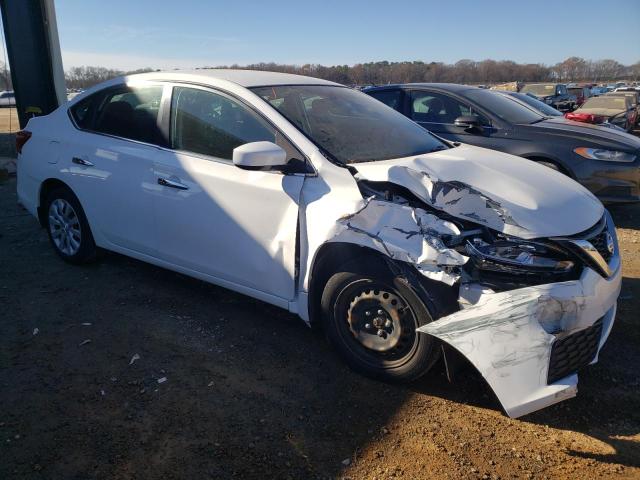 3N1AB7AP9HY344532 - 2017 NISSAN SENTRA S WHITE photo 4