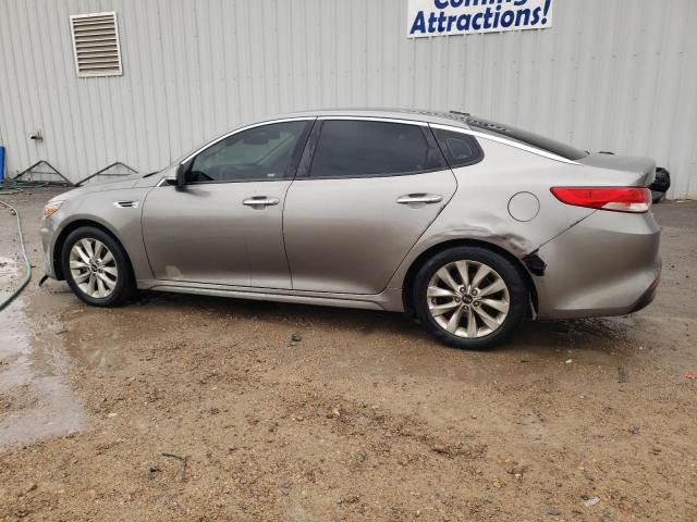 5XXGU4L36GG046506 - 2016 KIA OPTIMA EX SILVER photo 2