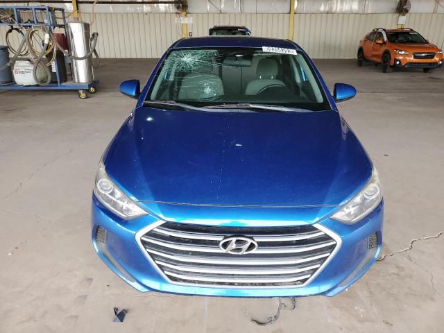 5NPD74LFXJH220979 - 2018 HYUNDAI ELANTRA SE BLUE photo 5