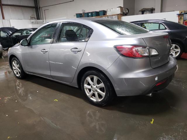 JM1BL1SF7A1161836 - 2010 MAZDA 3 I GRAY photo 2