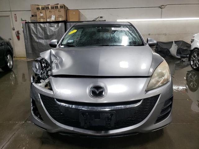 JM1BL1SF7A1161836 - 2010 MAZDA 3 I GRAY photo 5