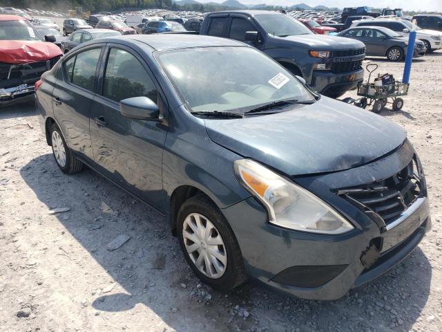 3N1CN7AP1GL913840 - 2016 NISSAN VERSA S BLUE photo 4