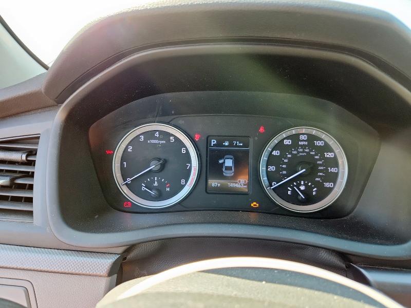 5NPE24AF3JH700853 - 2018 HYUNDAI SONATA SE Күміс фото 9