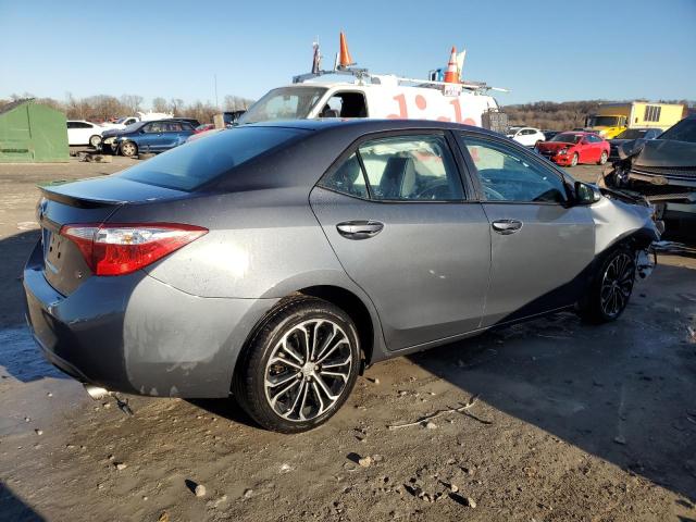 5YFBURHE5GP473085 - 2016 TOYOTA COROLLA L GRAY photo 3