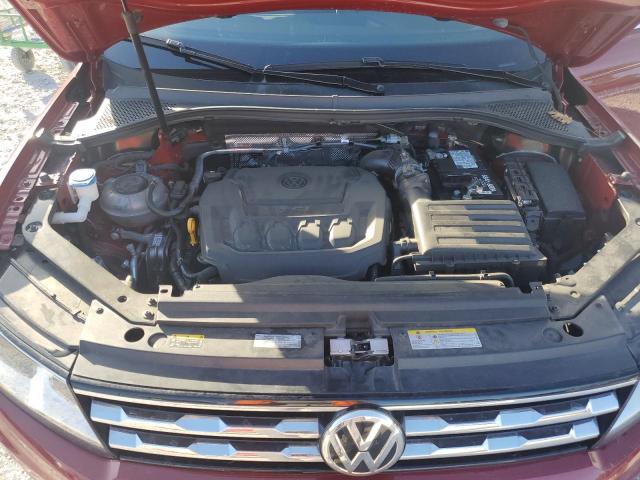 3VV3B7AXXMM125930 - 2021 VOLKSWAGEN TIGUAN SE RED photo 11