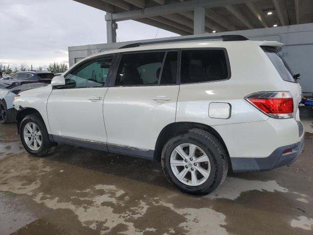 5TDZA3EH7DS046271 - 2013 TOYOTA HIGHLANDER BASE Ақ фото 2