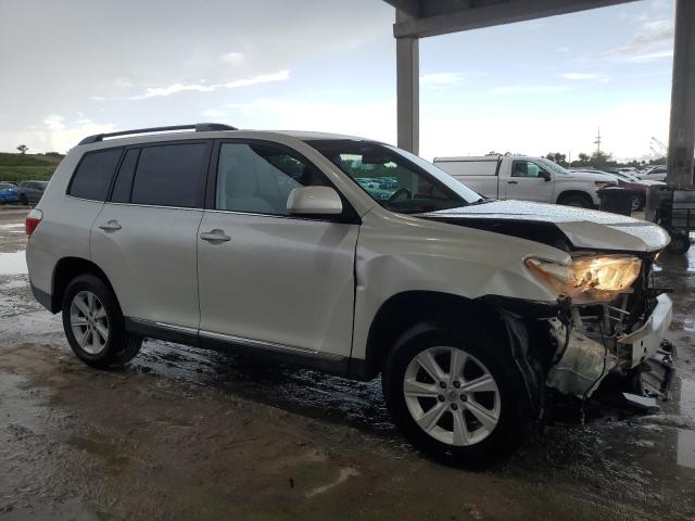5TDZA3EH7DS046271 - 2013 TOYOTA HIGHLANDER BASE Ақ фото 4