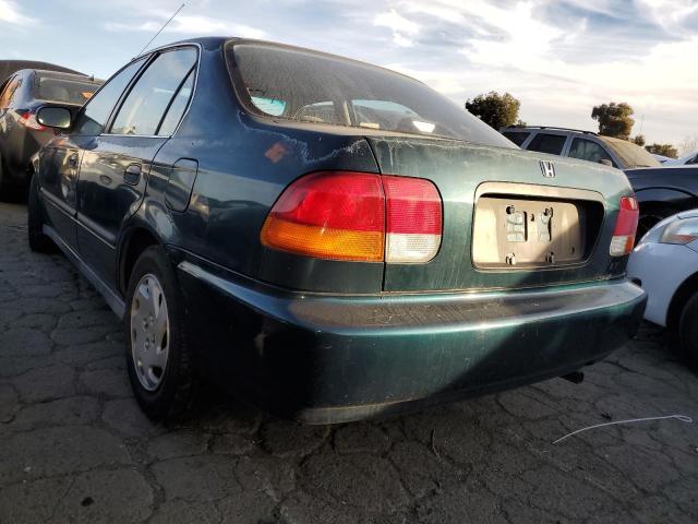 2HGEJ6672VH584724 - 1997 HONDA CIVIC LX GREEN photo 2