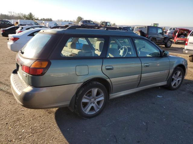4S3BH815X47605294 - 2004 SUBARU OUTBACK OUTBACK H6 3.0 SPECIAL GREEN photo 3