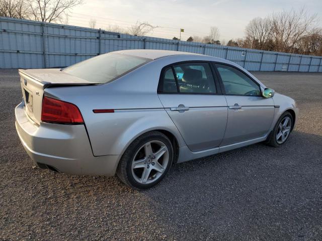 19UUA66236A804520 - 2006 ACURA 3.2TL SILVER photo 3