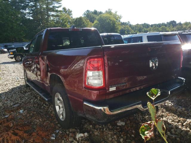 1C6RRFBG9NN207515 - 2022 RAM 1500 BIG HORN/LONE STAR RED photo 2